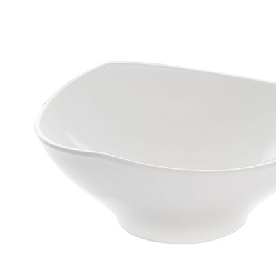 Bowl Flowers 1,5L Branco em Polipropileno