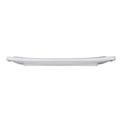 Prato Oriental Retangular 14x20 Branco em Polipropileno