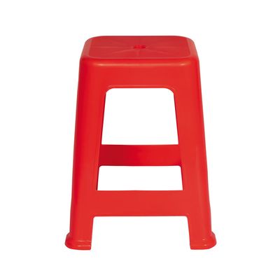 Banqueta Plástica Vermelha