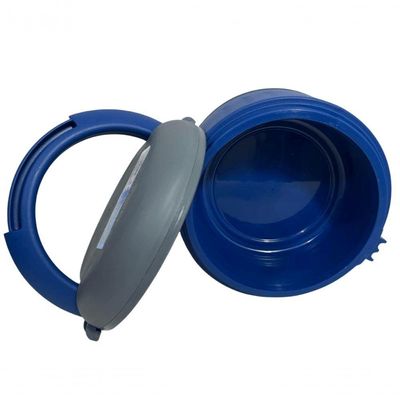 Marmita Termica Plus 1,5l Sem Divisória C- Alça Azul Soprano
