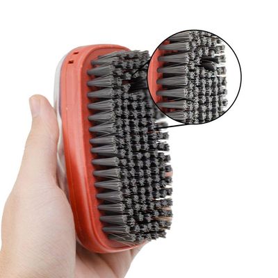 Escova Lava Louça Dispenser De Detergente Limpeza Cozinha Lavanderia Vermelho
