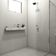 Porta Shampoo Linear 100cm Concreto