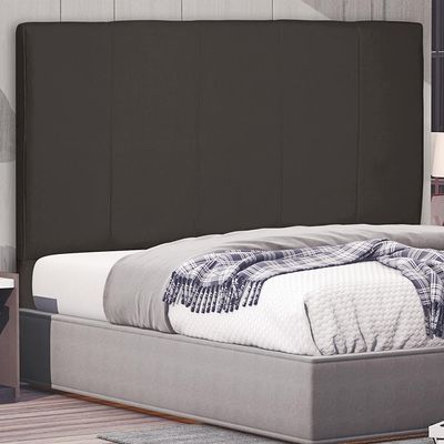 Cabeceira Decorativa Queen Size 1,60M Erza Suede Café - Gran Belo