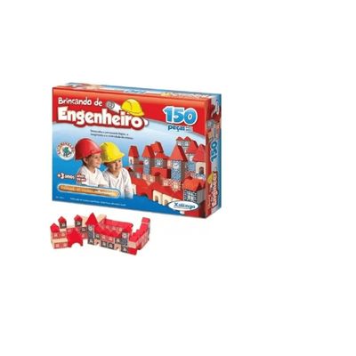 Brincando de Engenheiro 150 Pçs 5305.4 - Xalingo