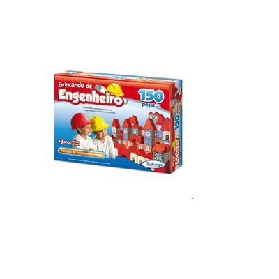 Brincando de Engenheiro 150 Pçs 5305.4 - Xalingo