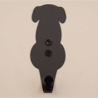 Kit 3 Ganchos Multiuso Cachorro Gato Elefante Preto Pendurar Casacos Chapéus Bolsas Luft Masutti