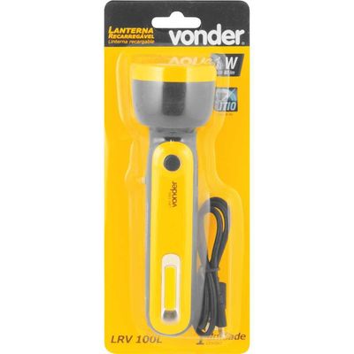 Lanterna Recarregável 80-100Lm Litio Lrv100L Vonder