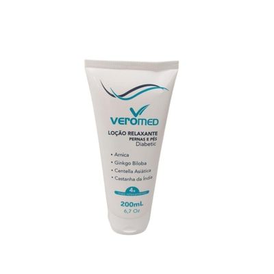 Loção Relaxante Pernas E Pés 200ml Veromed