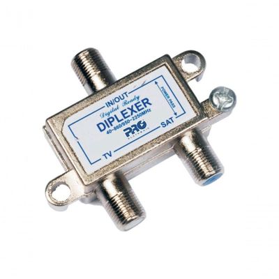 Diplexer Proeletronic Pqdi-6500 Vhf E Uhf+satelite Com