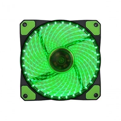 Fan Gamemax Para Pc Gamer Gf12g 12cm Verde 32 Led