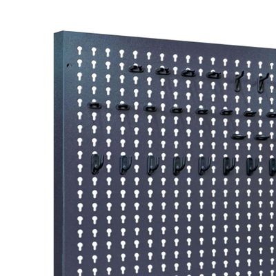 Painel Para Ferramentas Em Aço 94x97cm Com 48 Ganchos Presto