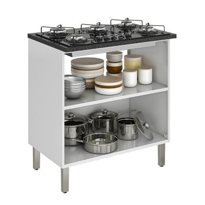 Cozinha Compacta Aço Itatiaia 80cm Branca Tarsila