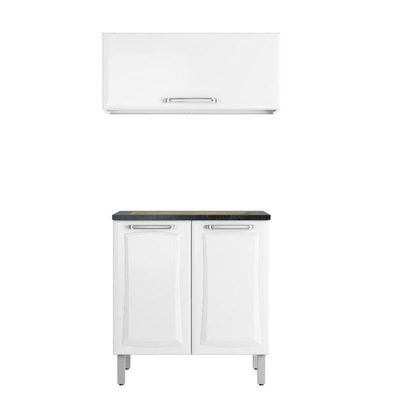 Cozinha Compacta Aço Itatiaia 80cm Branca Tarsila