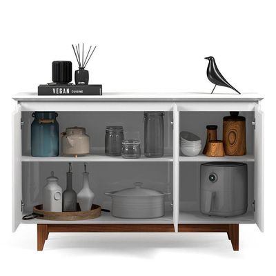 Buffet 3 Portas Flow Branco