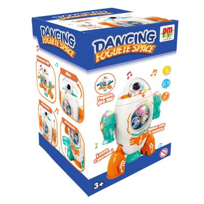 Brinquedo Foguete Space Dancing Dançarino Dm Toys - DMT6908