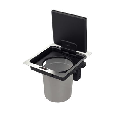 LIXEIRA TRAMONTINA DE EMBUTIR COM SENSOR NEXT EM AÇO INOX E PLÁSTICO 5L 94518/305