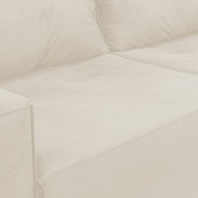 Sofá 1,80 Moderno 2 Lugares Confortável Onix Bege