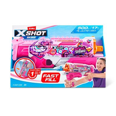 Lançador de Água X-Shot Skins Hyperload - Unicórnio Splash