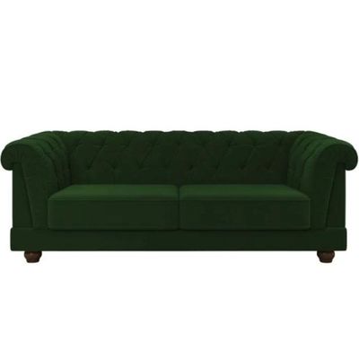 Sofá 3 Lugares Galiano- élpis Móveis Verde