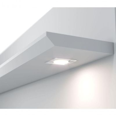 Home Suspenso Decore Led Branco Acetinado - Imcal Móveis