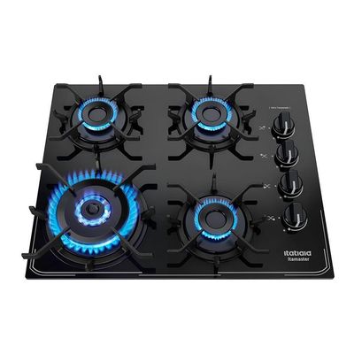 Cooktop Itamaster 4 Bocas Itatiaia Preto Bivolt