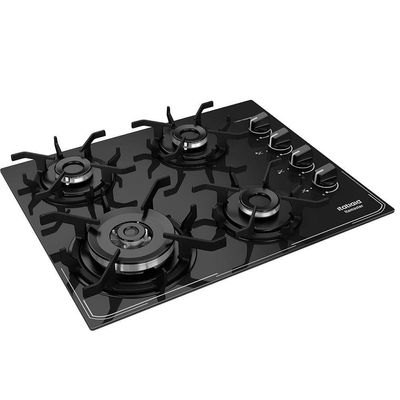 Cooktop Itamaster 4 Bocas Itatiaia Preto Bivolt