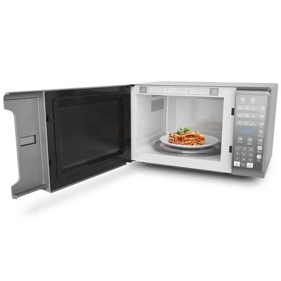 Micro-ondas Electrolux 31L cor Inox Espelhado com Painel Integrado e Função Tira Odor (MI41S) 127V