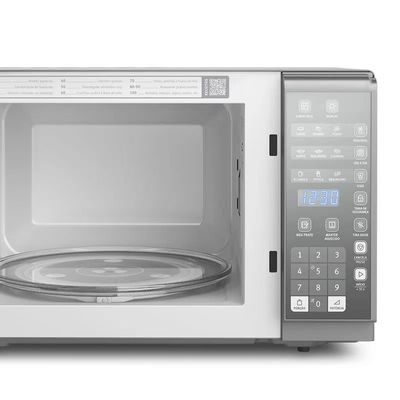 Micro-ondas Electrolux 31L cor Inox Espelhado com Painel Integrado e Função Tira Odor (MI41S) 127V