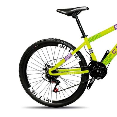 Bicicleta Colli Monaco A.26 F.disco 21v - 230-13d Amarelo Neon