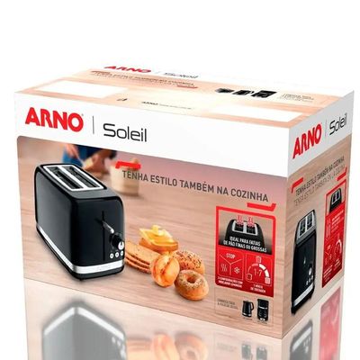 Torradeira Arno Soleil 7 Niveis De Tostagem - Spto - 7211419303 Preto 110 Volts