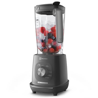 Liquidificador Electrolux 1500W 3.2L Efficient TriForce 15 Velocidades Cinza (EBL1500) 127V