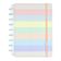CADERNO MEDIO ARCO IRIS PASTEL CADERNO INTELIGENTE