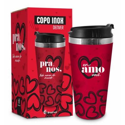 COPO TERMICO EMBORRACHADO PRA NOS AMOR DO MUNDO BRASFOOT