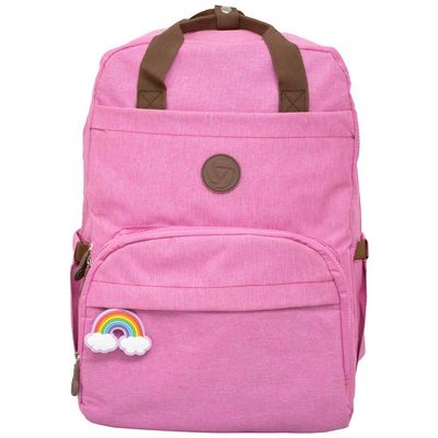 MOCHILA MATERNIDADE POLIESTER ROSA YINS