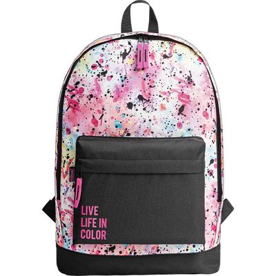 MOCHILA ACADEMIE SPLASHES BRANCA TILIBRA