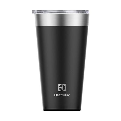 Copo Térmico Electrolux 560ml Preto Sense com Tampa Hermetica Não se aplica