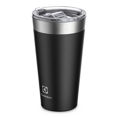 Copo Térmico Electrolux 560ml Preto Sense com Tampa Hermetica Não se aplica