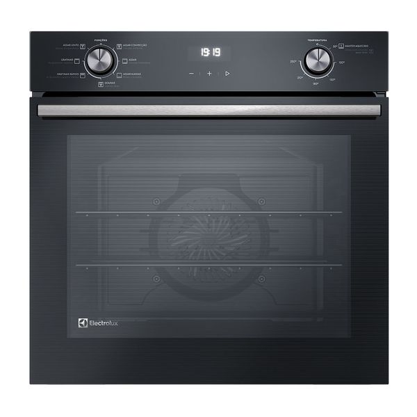Forno de Embutir Electrolux Elétrico 80L Efficient com PerfectCook360 Preto (OE8EH) 220V