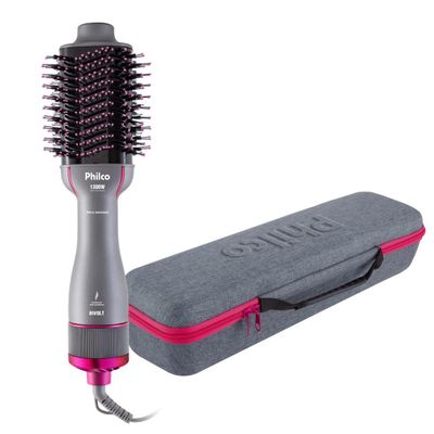 Escova Secadora Philco Soft Advance PES14 4 em 1 Bivolt Bivolt