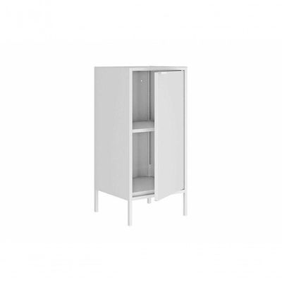 Balcão Alto Multiúso Itatiaia Smart - 1 Porta - Branco Matte