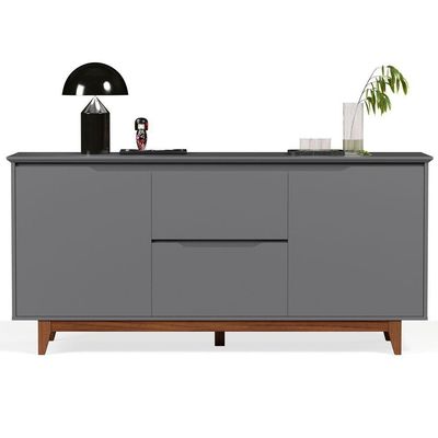 Buffet 2 Portas Flow Cinza