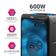 Caixa de Som Amplificada Philco Bluetooth v5.1 600W PCX5200 Bivolt