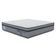 Colchão Casal Probel Molas Ensacadas Euro In 138x188x30cm Guarda Costas Stone Branco-cinza Branco - Cinza