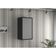 Armário Aéreo Multiúso Itatiaia Smart - 1 Porta - Preto C-cinza
