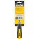 Formão Chanfrado 1" 25,4mm Vonder Aço Carbono Cabo Emborrachado Anatômico Pvc 260mm Entalhe Madeira