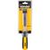 Formão Chanfrado 1" 25,4mm Vonder Aço Carbono Cabo Emborrachado Anatômico Pvc 260mm Entalhe Madeira