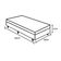 Cama Box Baú Solteiro Loja Xerife Suede Marrom 41x88x188