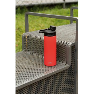 Garrafa Squeeze 600ml Fit - vermelho