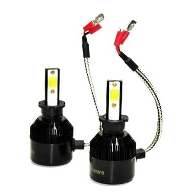 Kit Lâmpadas Super Led CODE H3 6000k Branca 7800 Lúmens