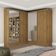 Closet Casal Duplo Belém 4 Portas  4Gavetas Carioca Móveis